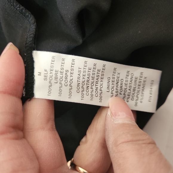 NWT Jessica Simpson Anaconda Black/Brown/Cream  Dress Size: M - Picture 11 of 11